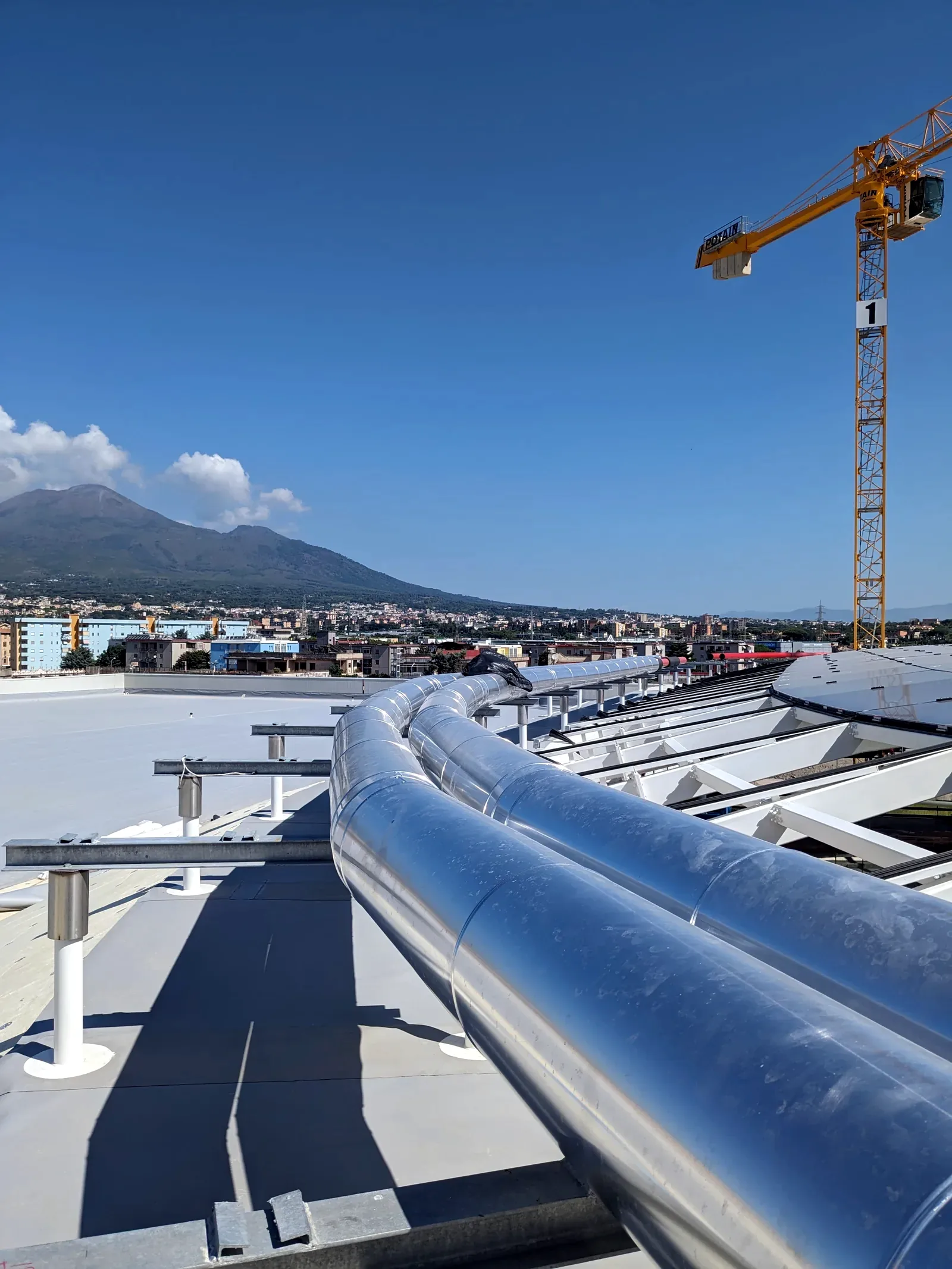 Impianto industriale Datech TP in acciaio inox